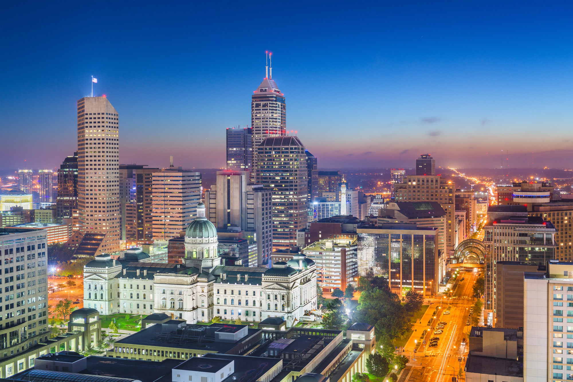 Indianapolis, Indiana skyline