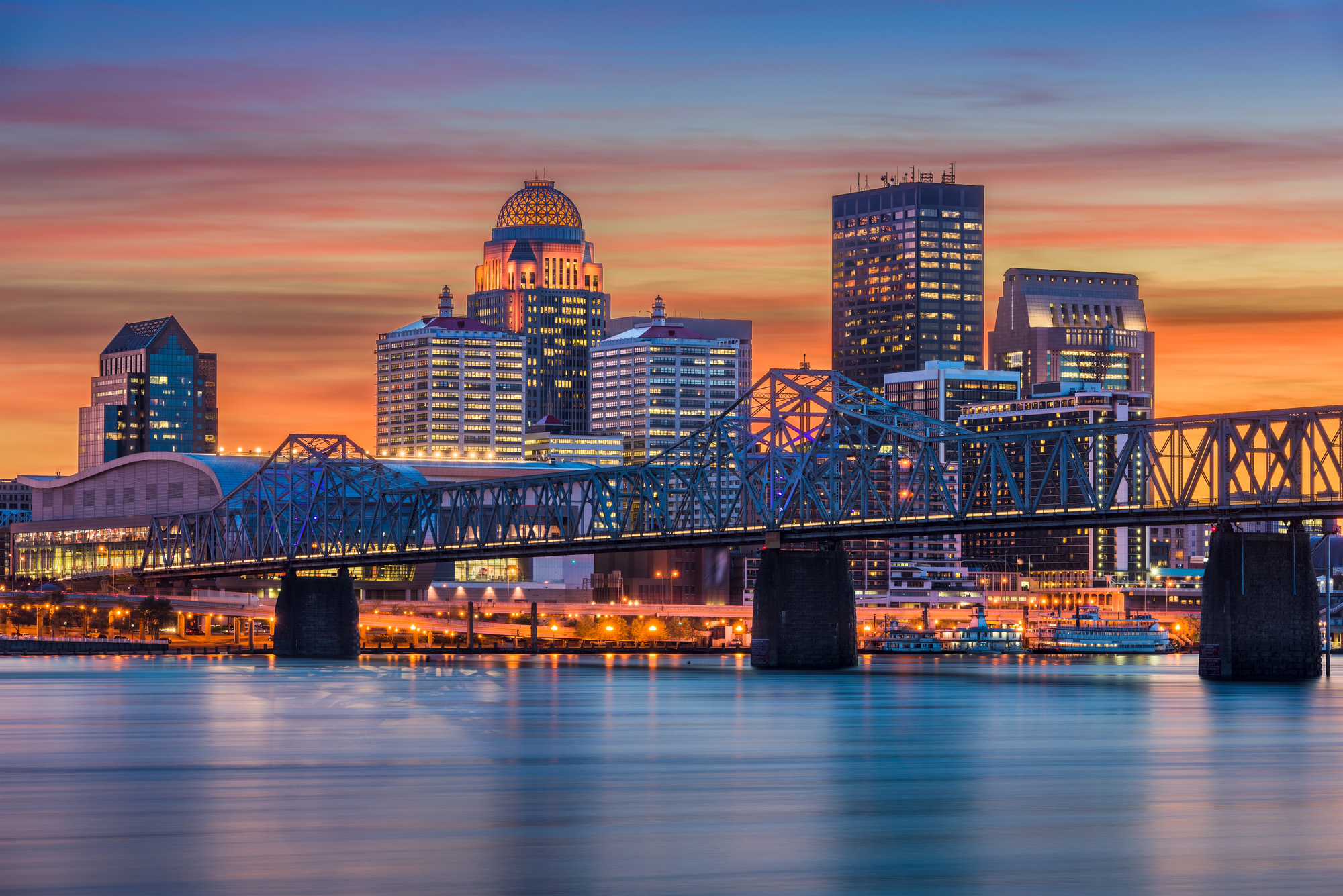 Louisville, Kentucky skyline